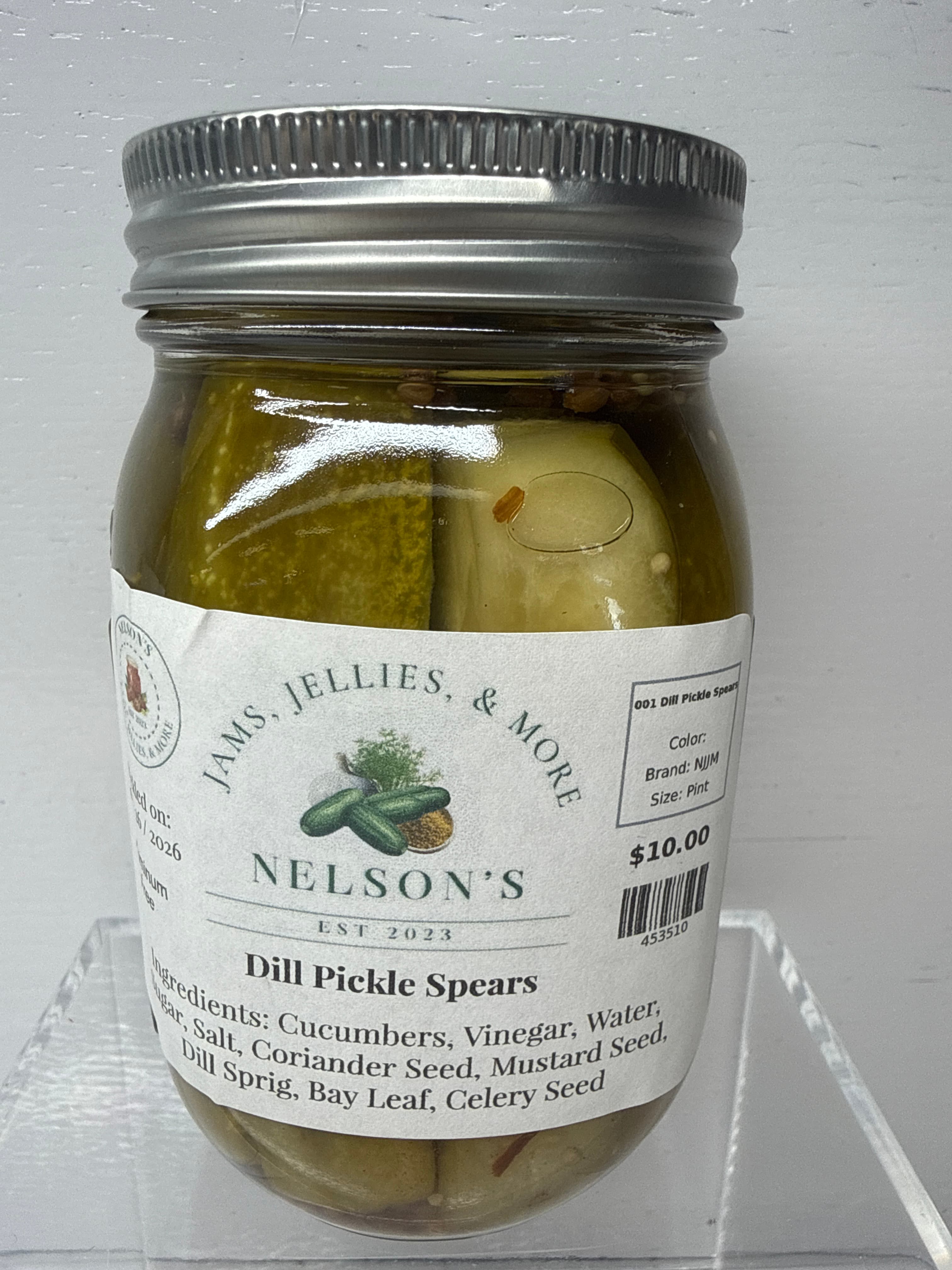 Dill Pickle Spears, Pint