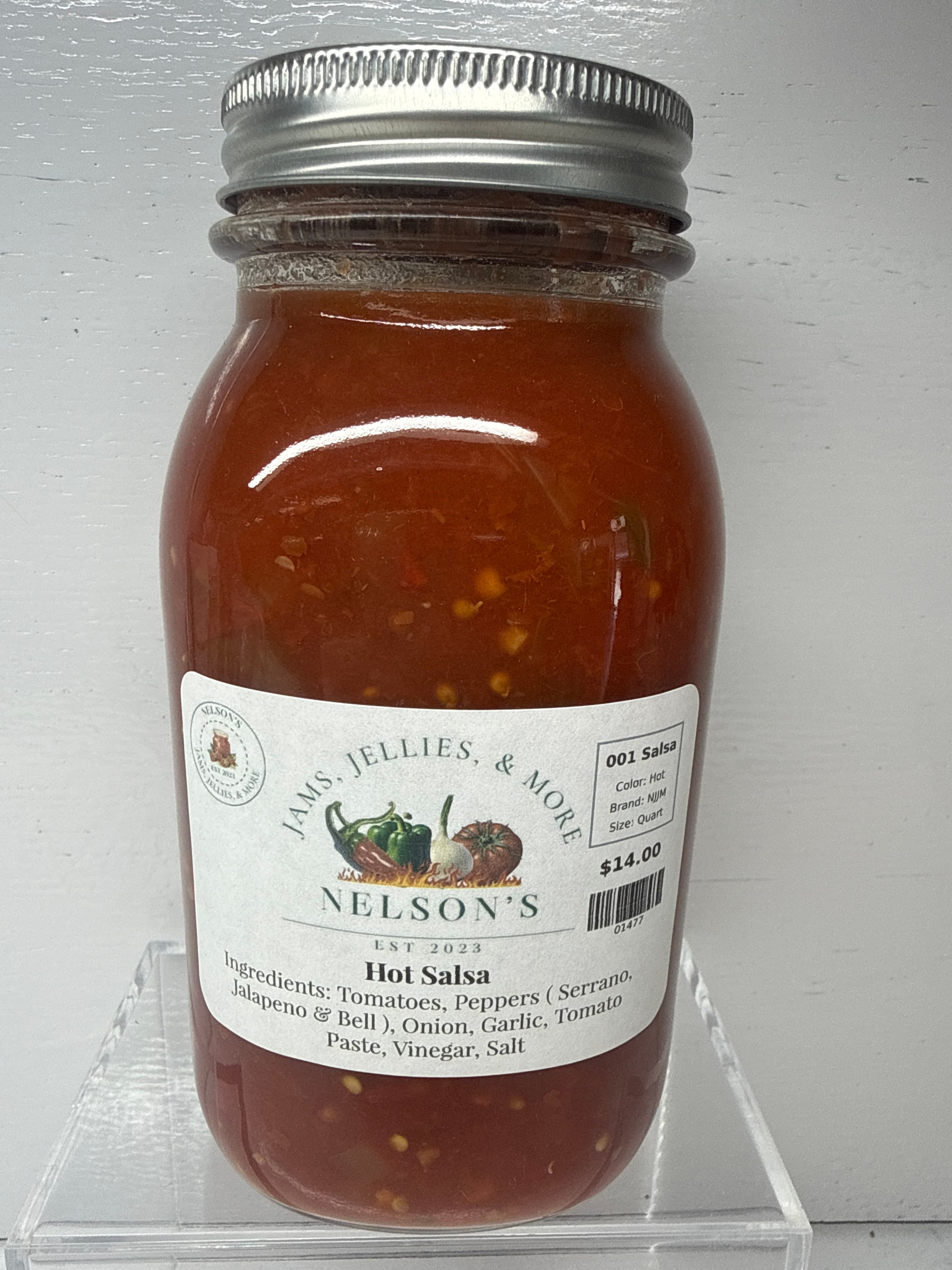 Hot Salsa, Quart