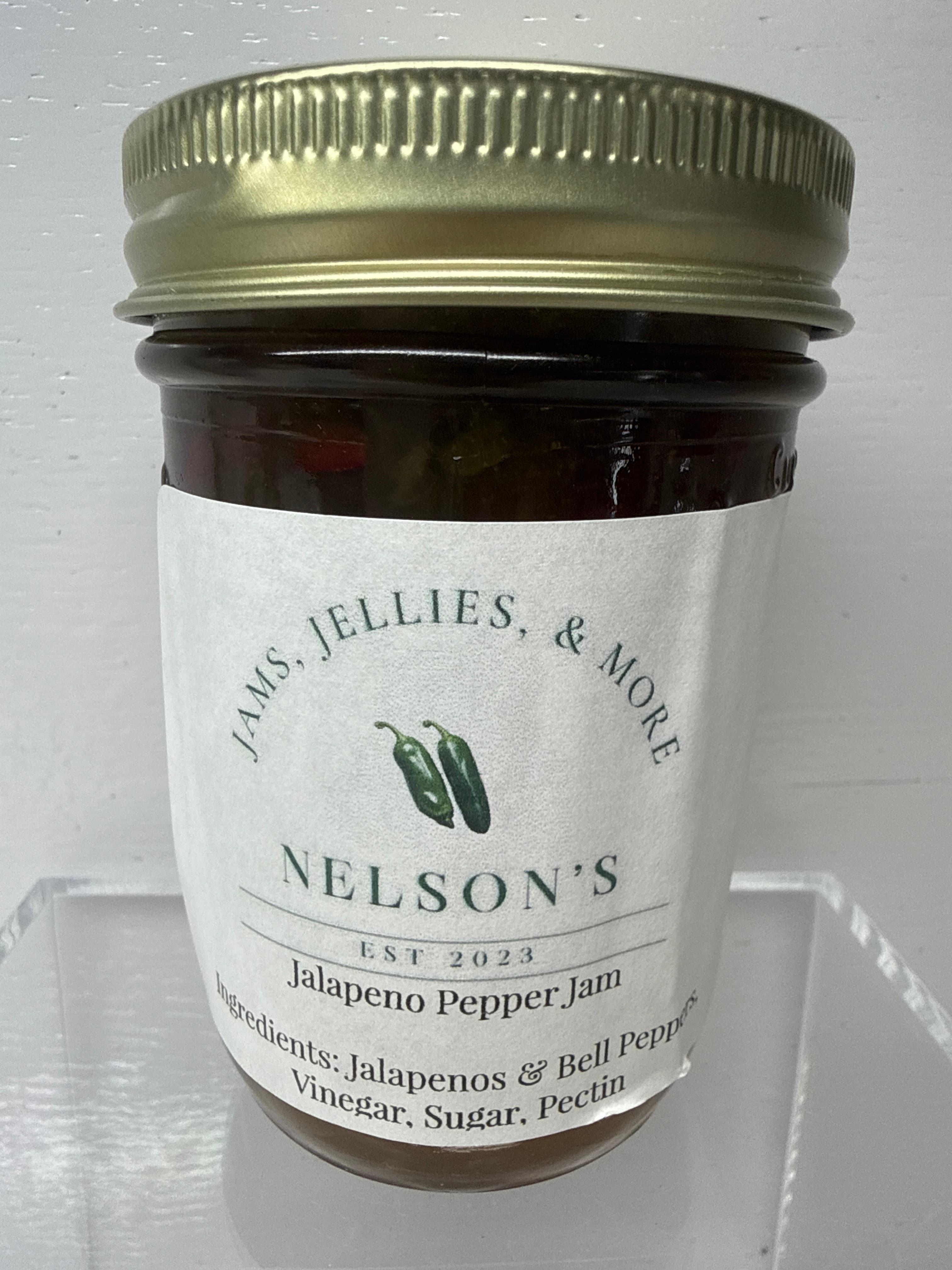 Jalapeno Jam, 1/2 Pint