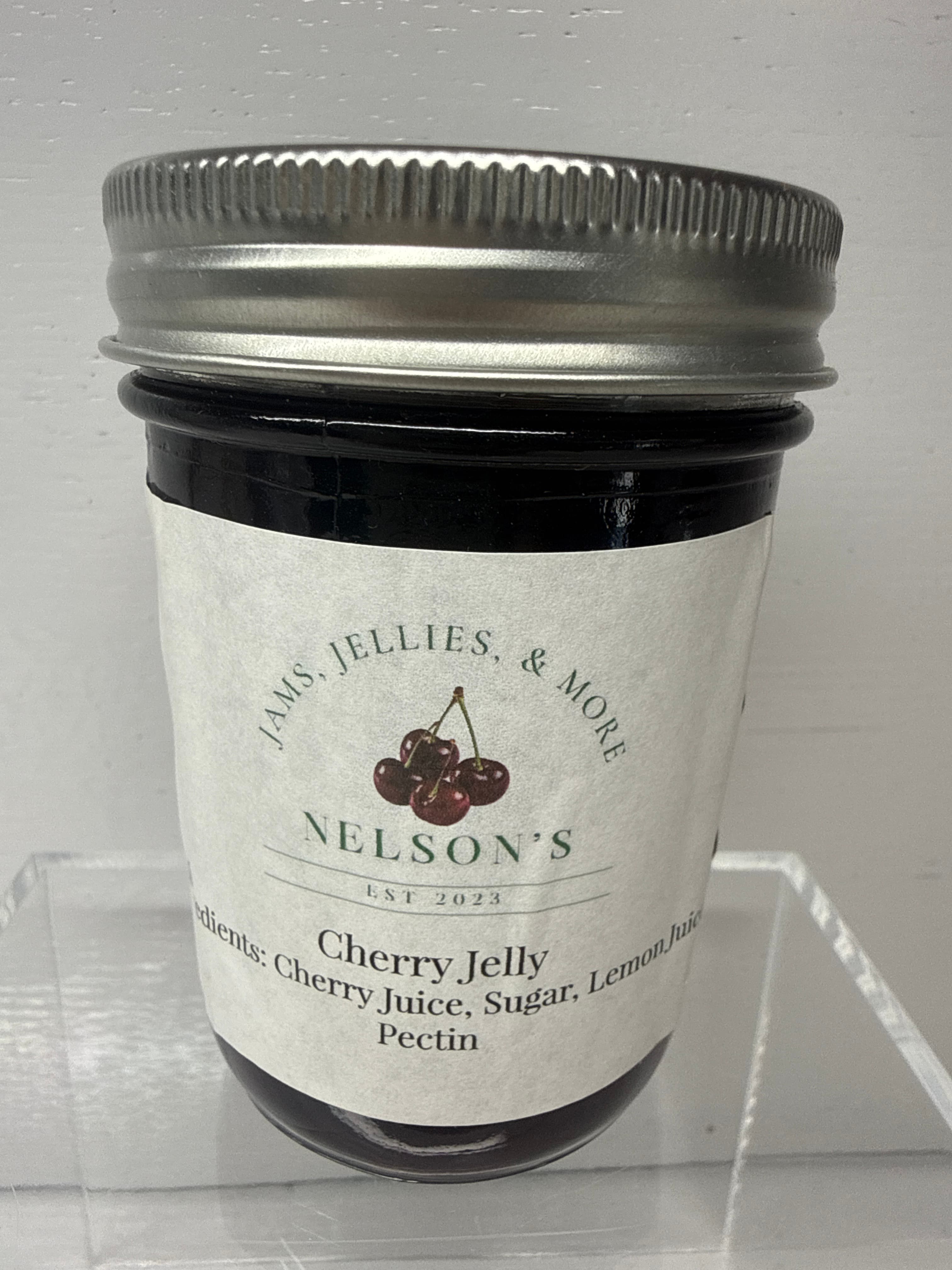 Cherry Jelly, 1/2 Pint