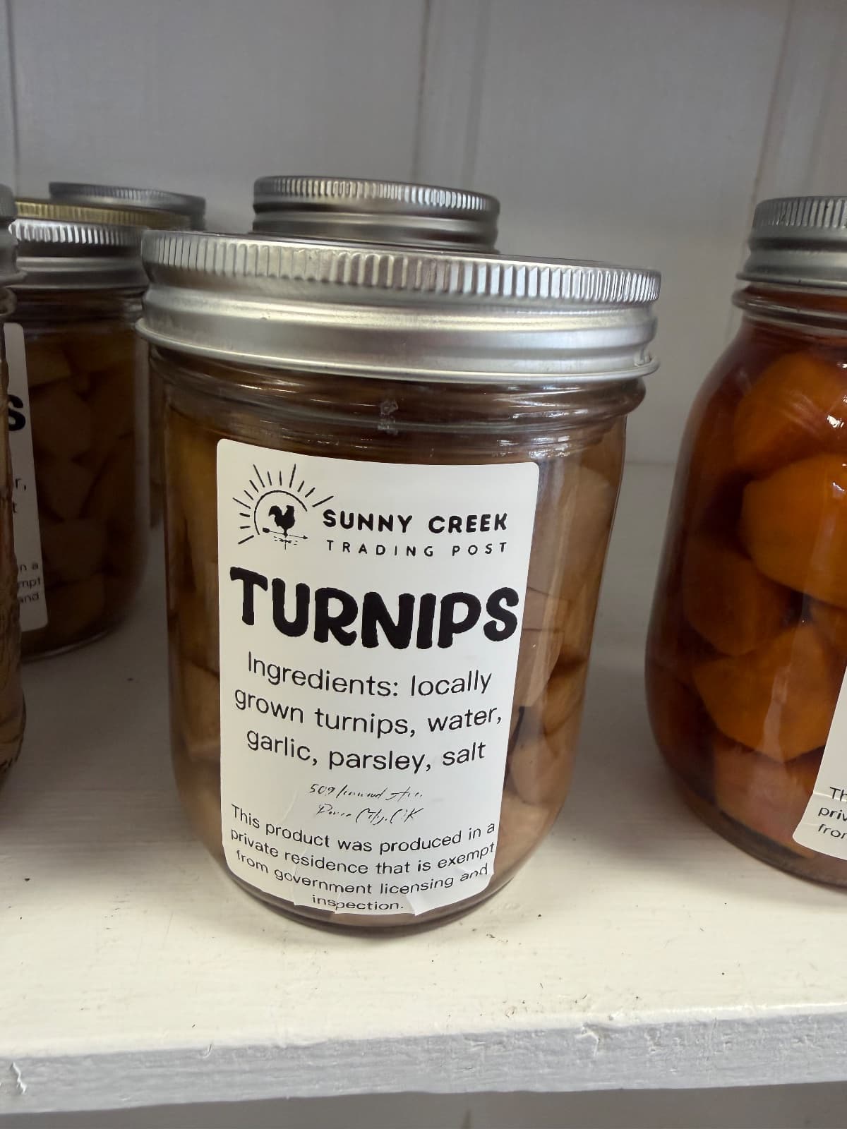 Canned Turnips
