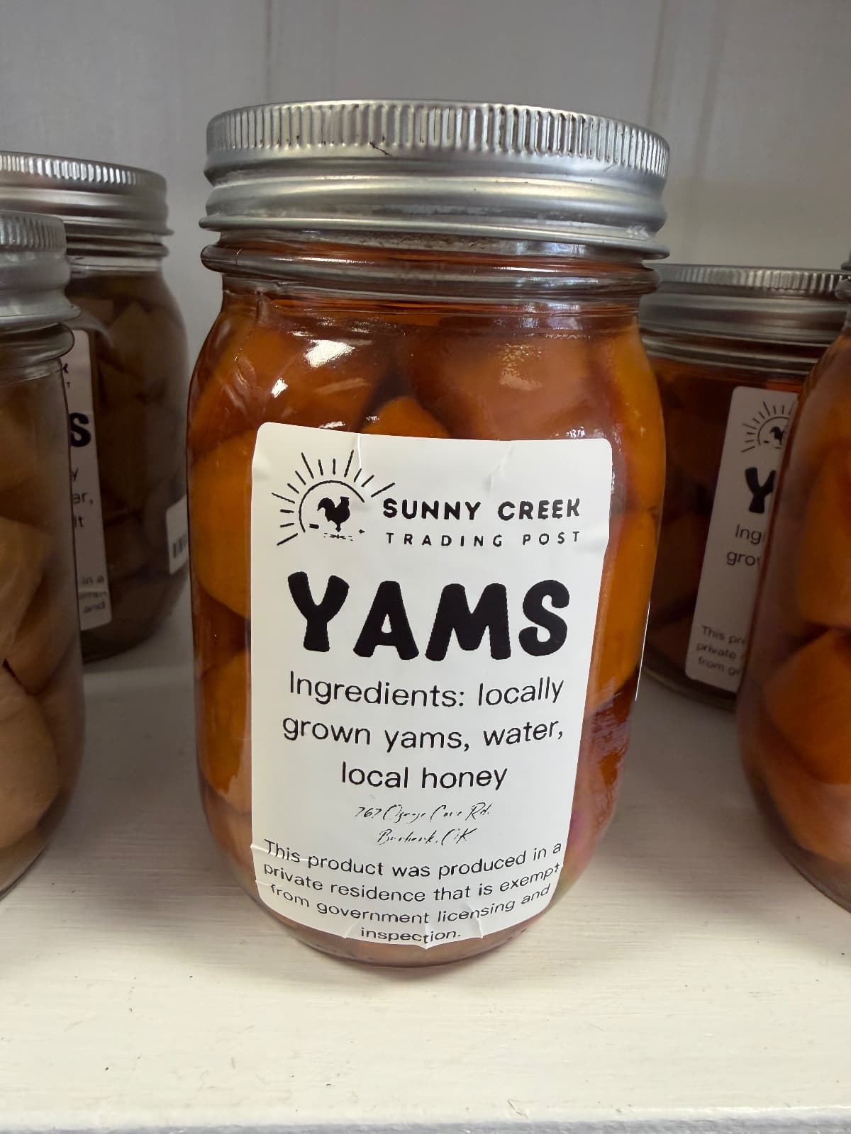Canned Yams