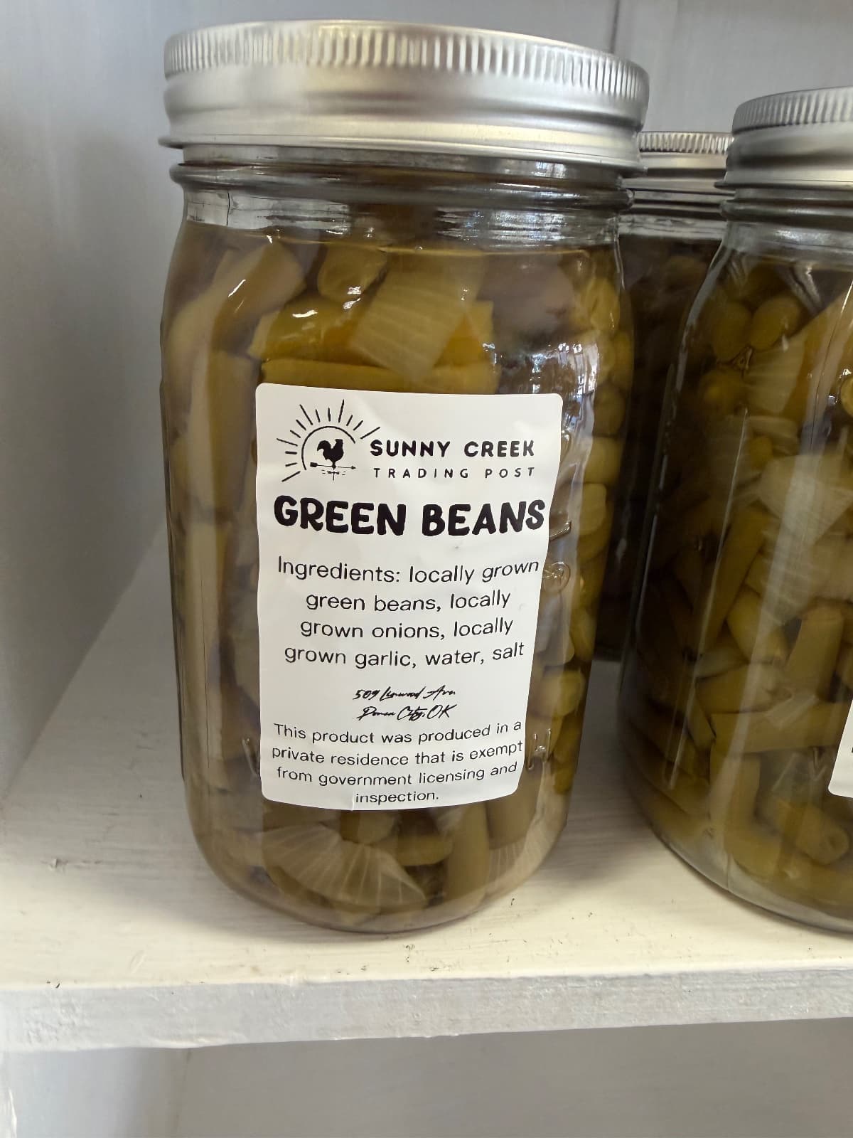 Canned Green Beans, Quart