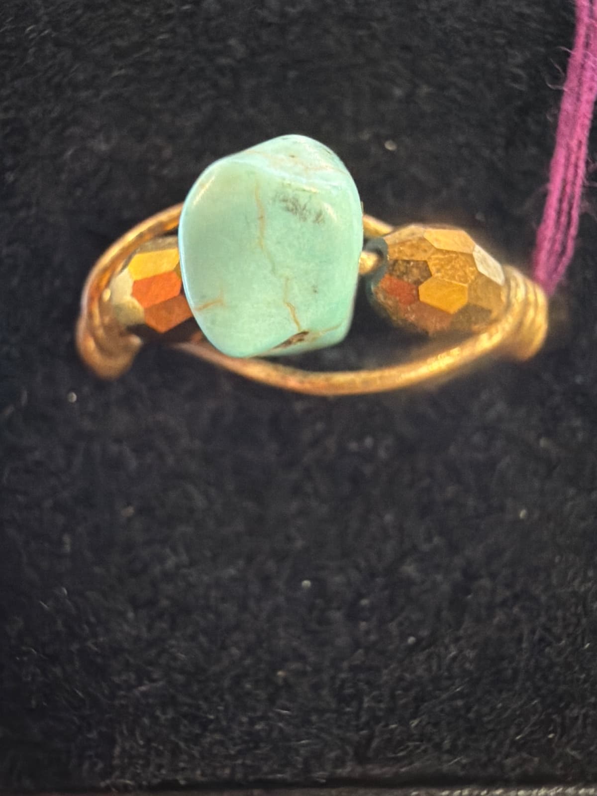 #045 Jewelry Ring Turquoise