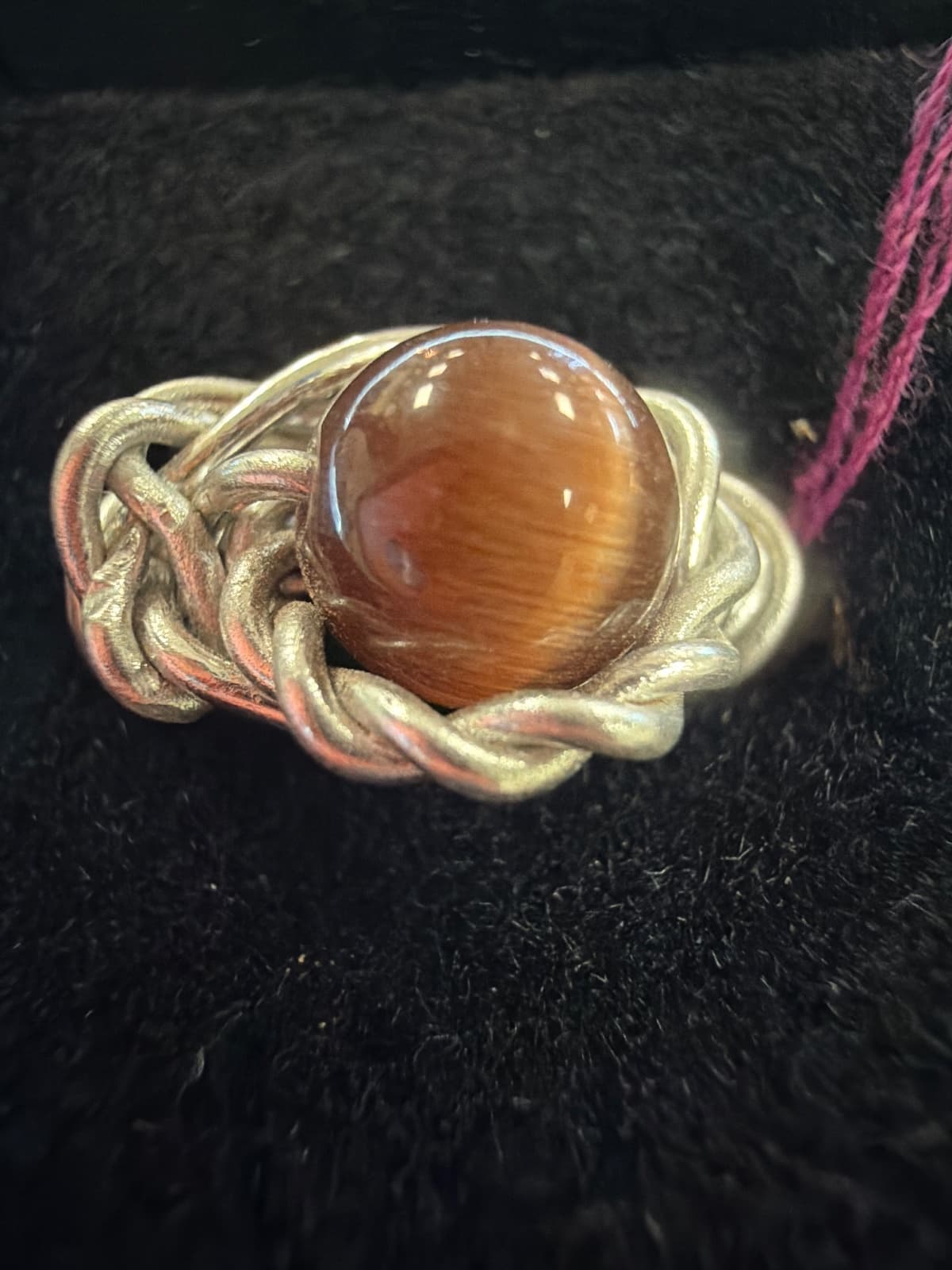 #047 Jewelry Ring Tigers Eye