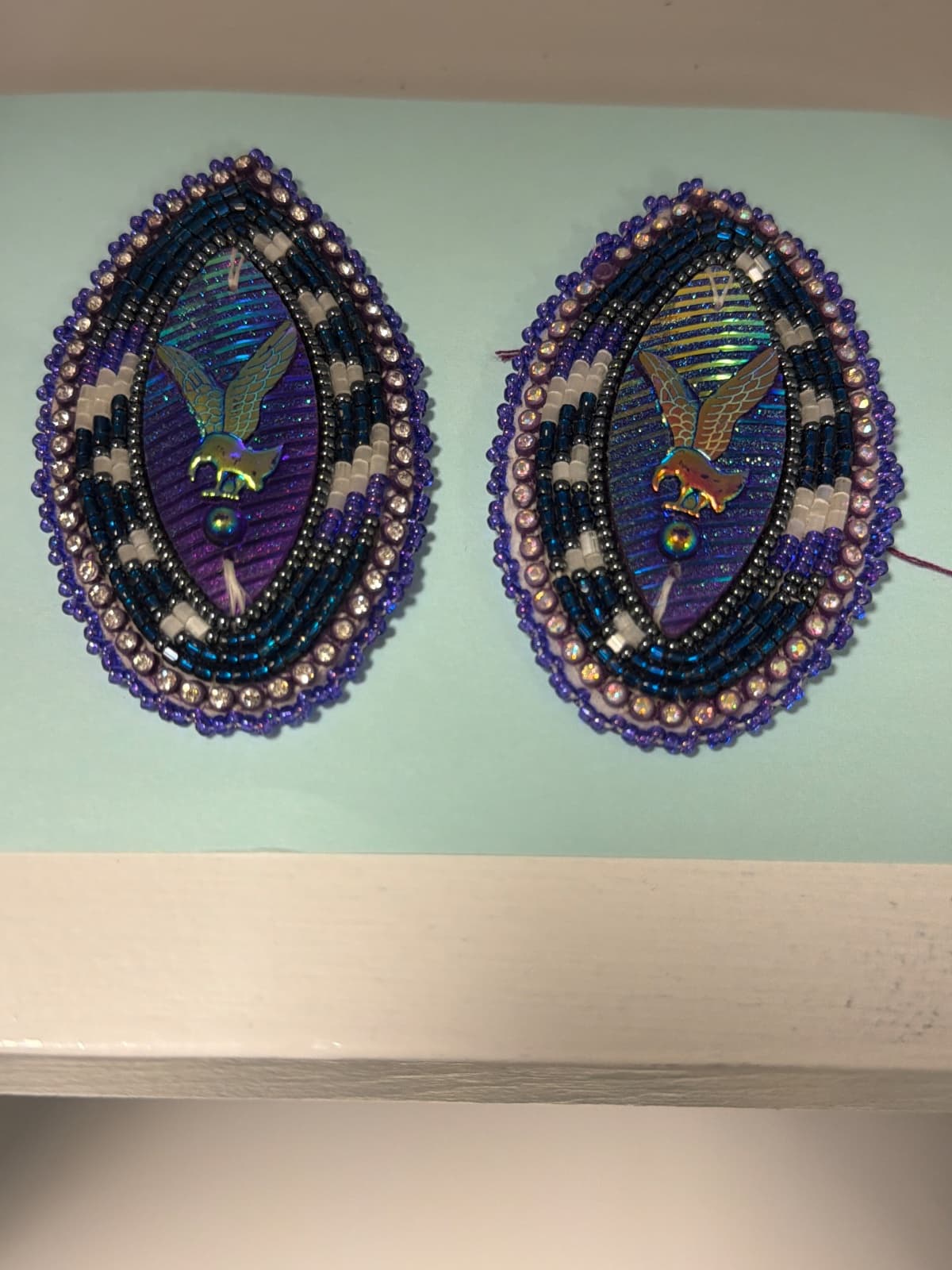 #058 Jewelry Earrings Eagle