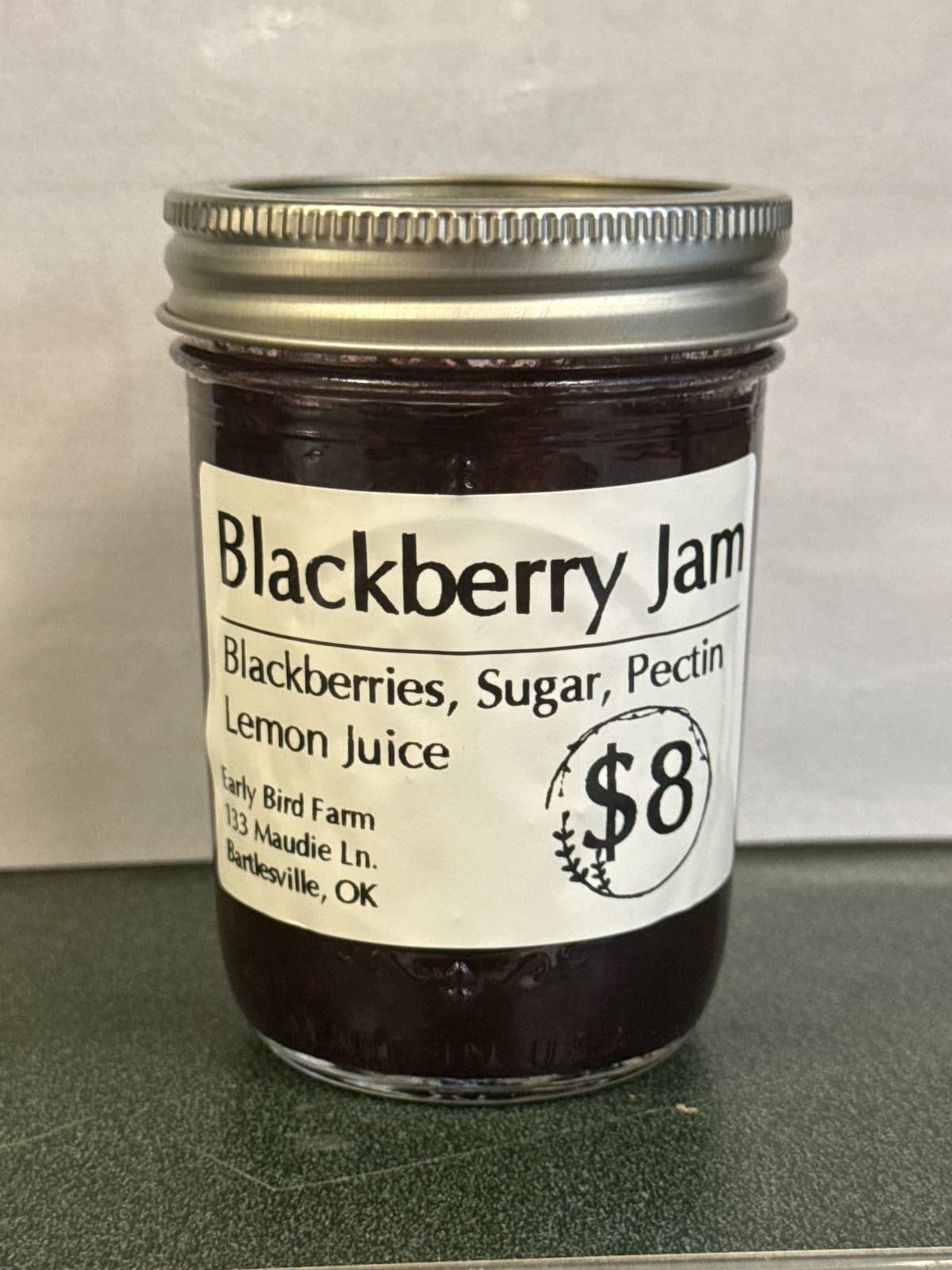 Blackberry Jam, 8 Oz