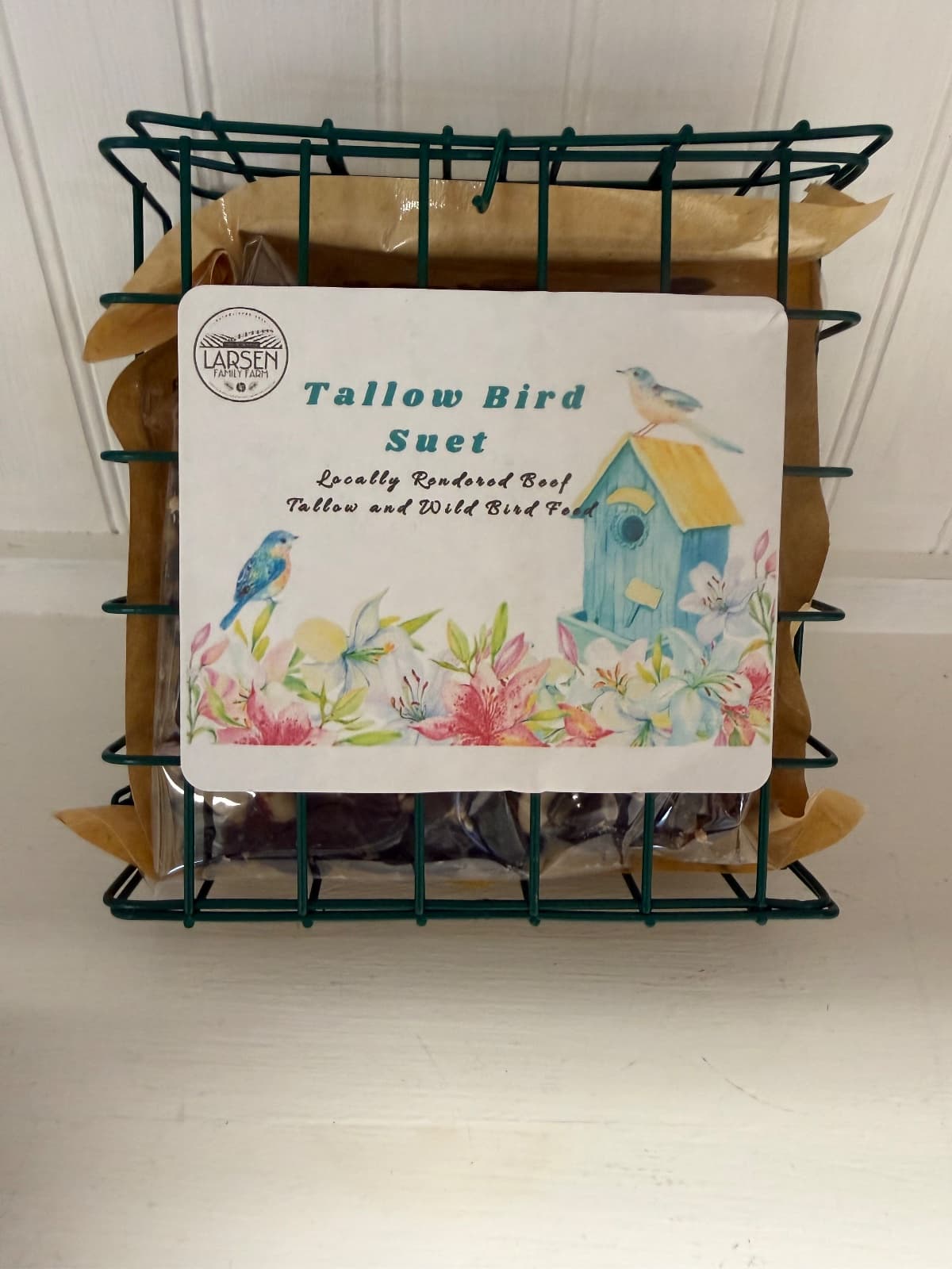 Bird Suet Feeder Set