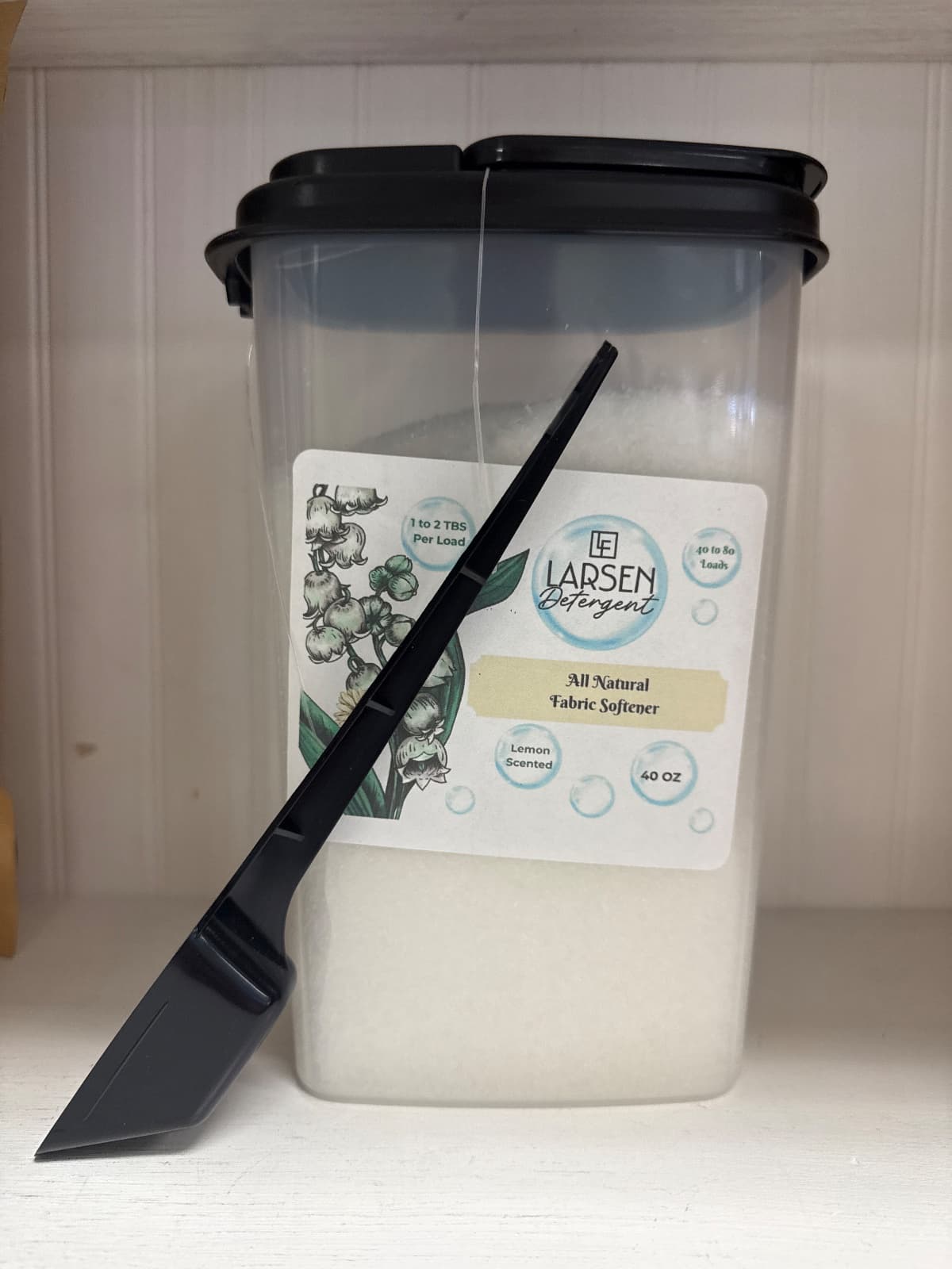 Lemon Scented Natural Fabric Softener