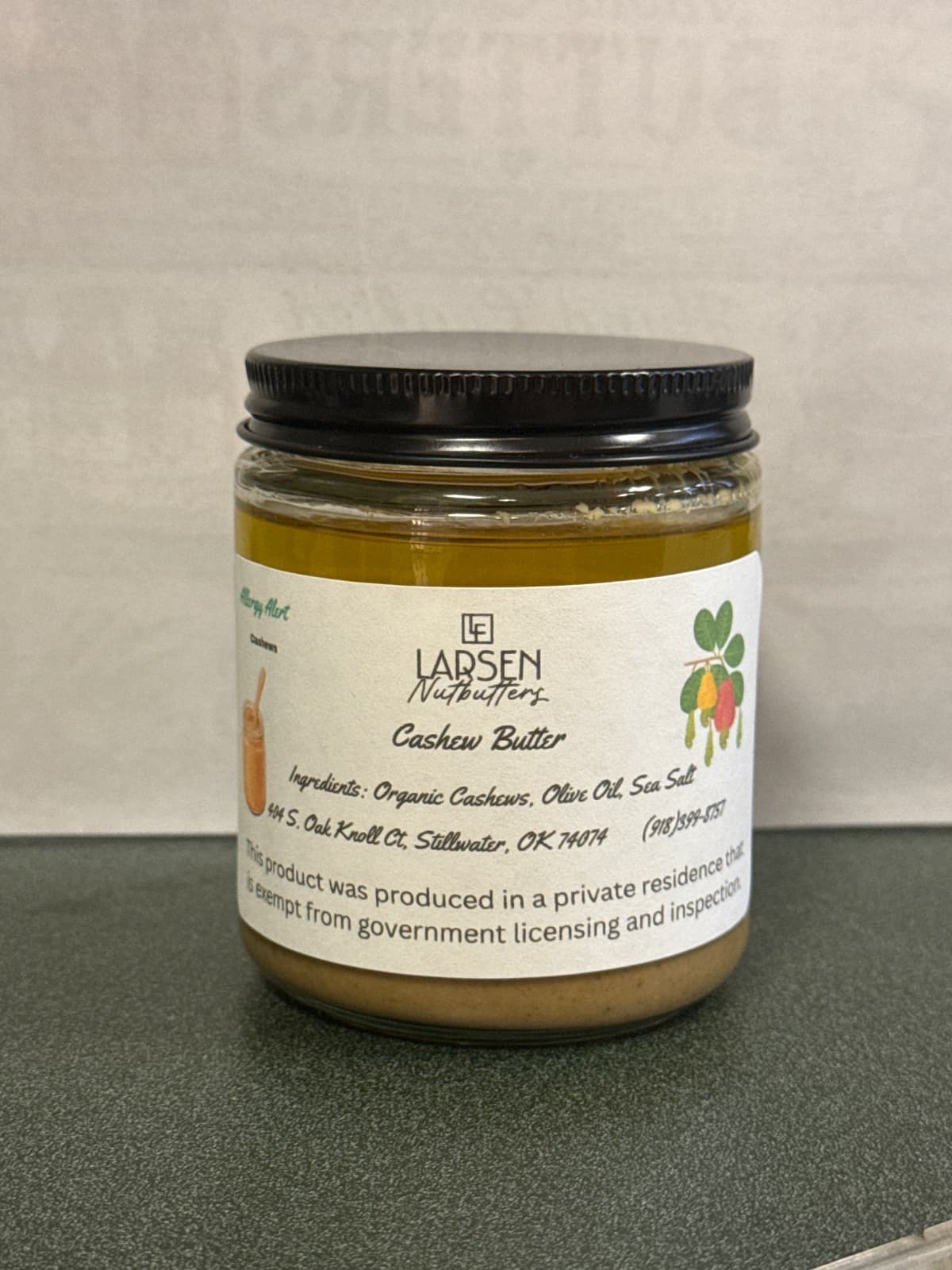 Cashew Butter, 8 OZ