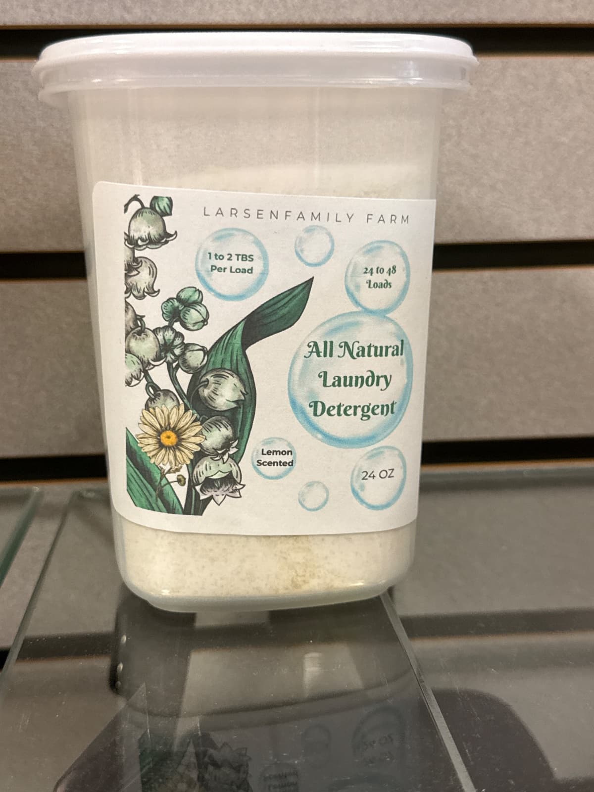 Lemon Scented Laundry Detergent, 32 OZ