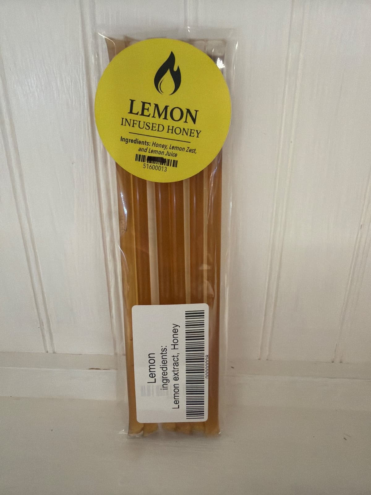 6 Pack Lemon Honey Sticks