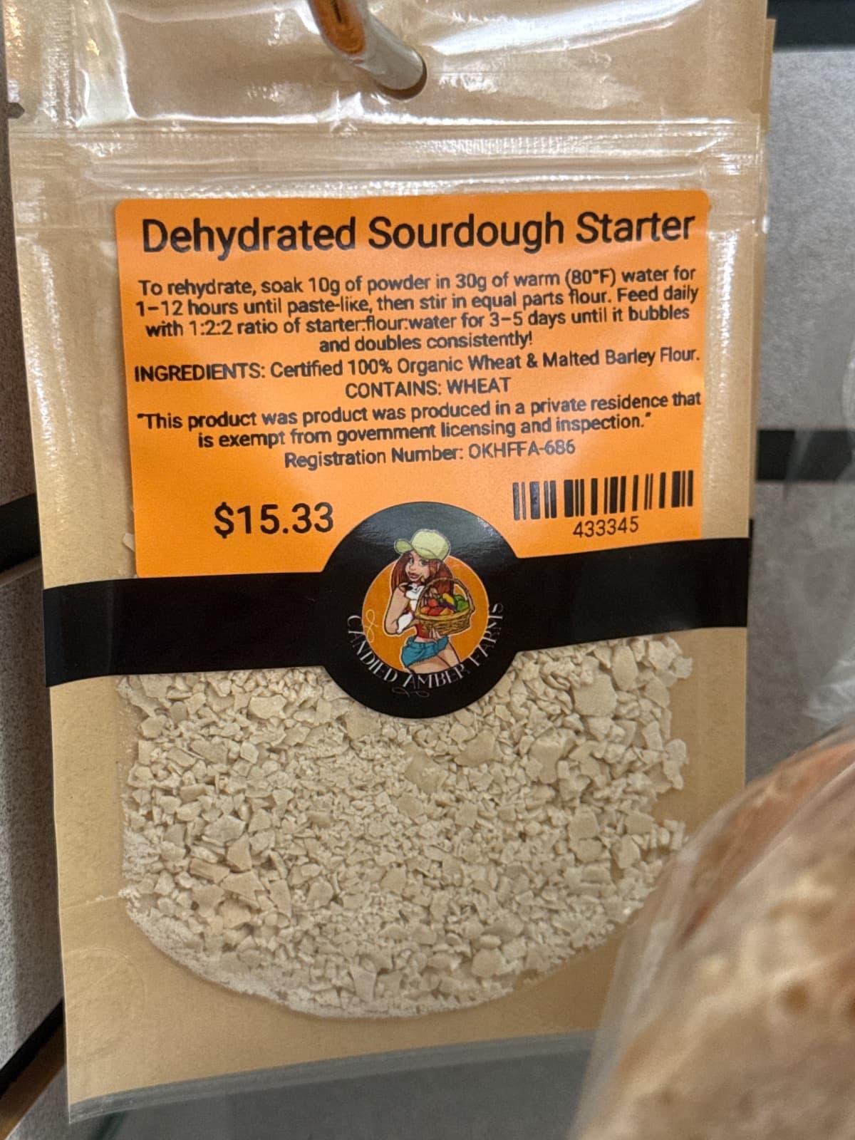 Dehydrated Sourdough Starter