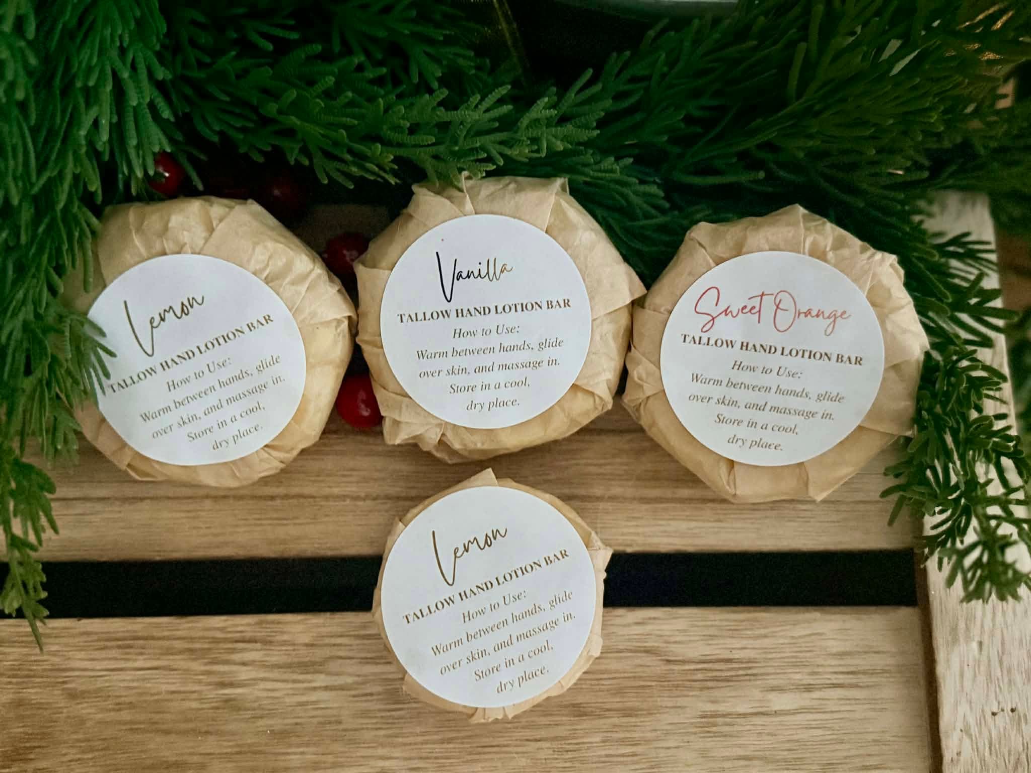Tallow Hand Lotion Bar
