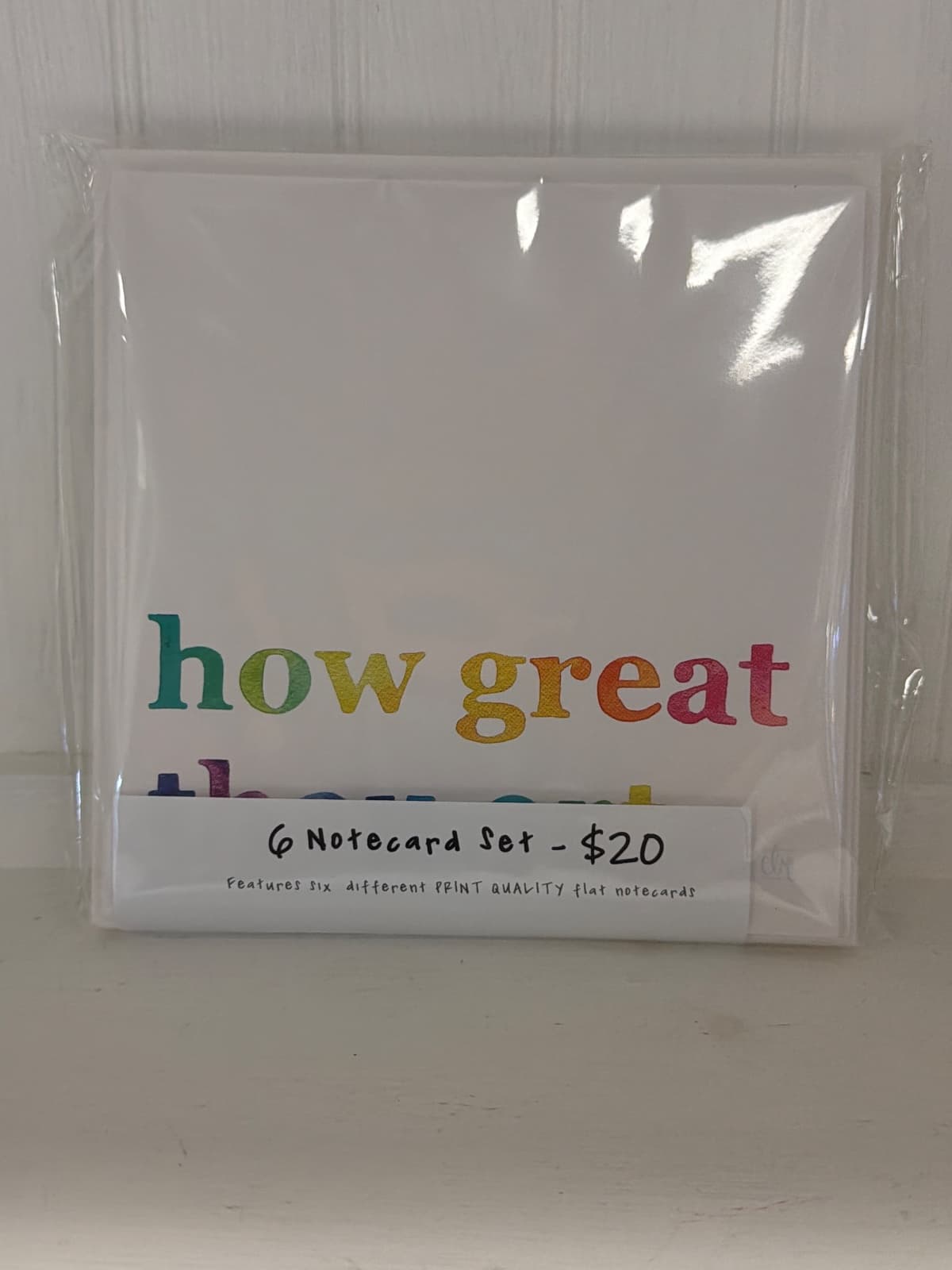 5X5 Notecards