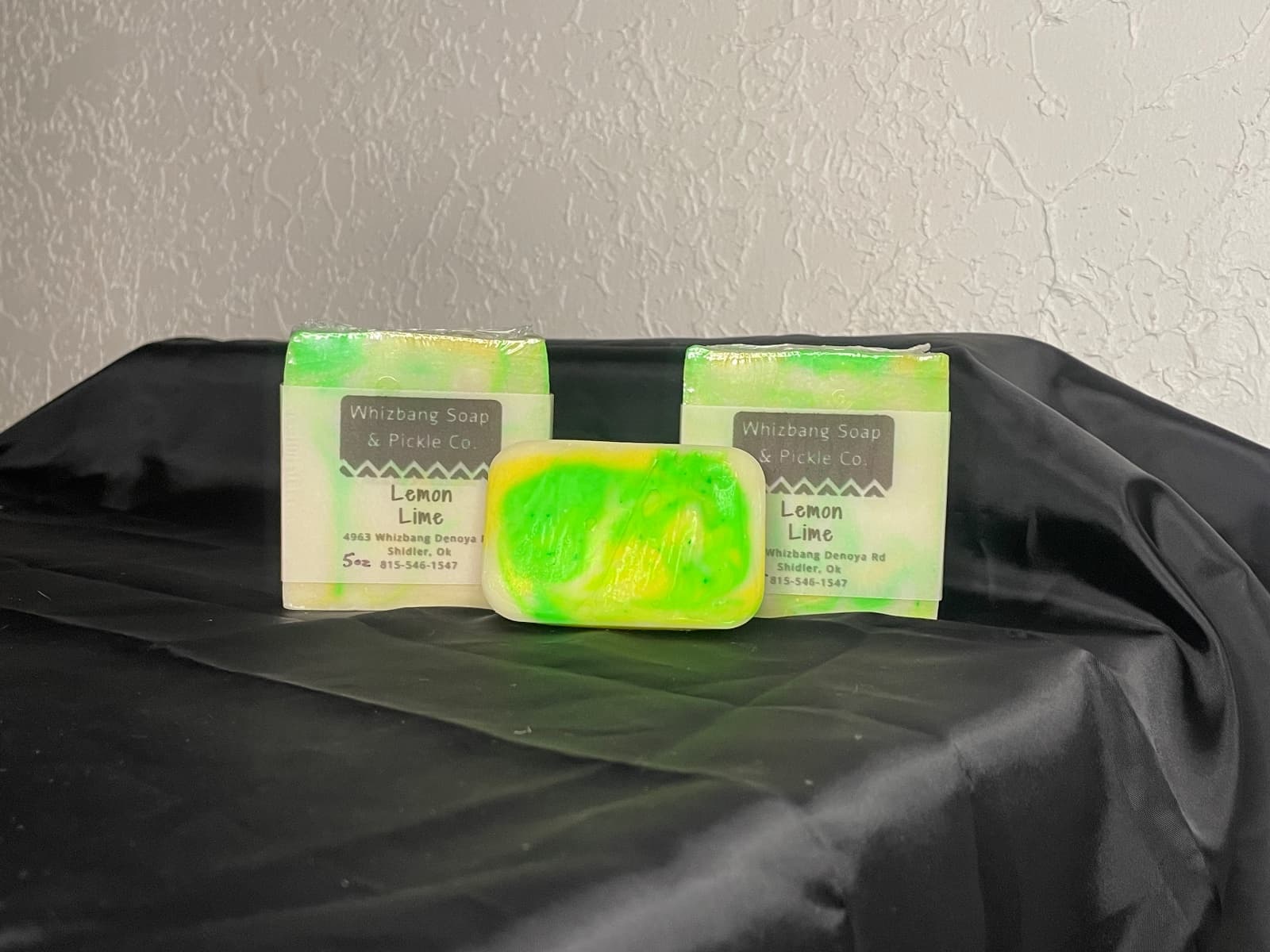 Lemon Lime Lard Soap travel size