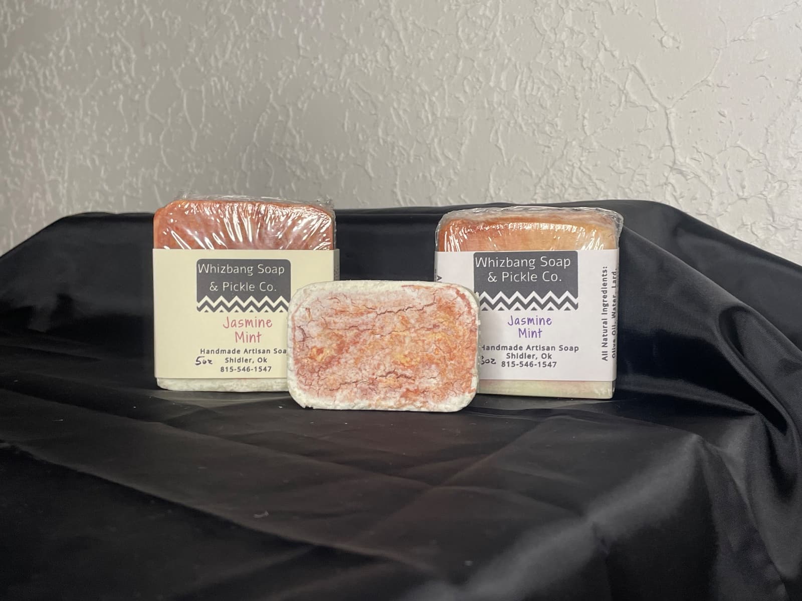 Jasmine Mint Lard Soap travel size