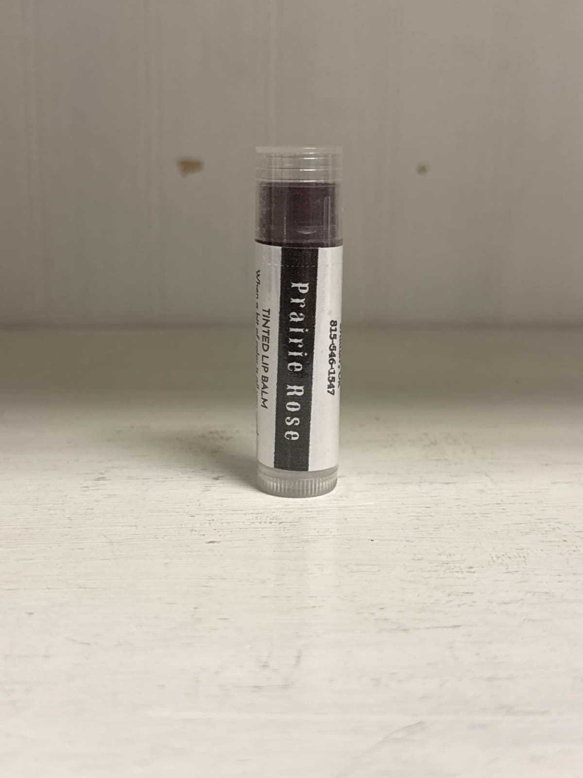 Prairie Rose Tinted Lip Balm all natural