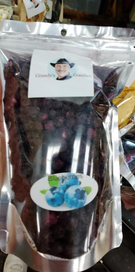 Grandies Goodies 004 Blueberries Freeze Dried