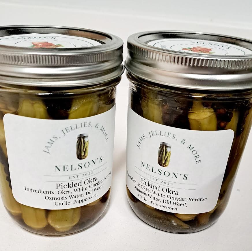 Pickled Okra, Pint