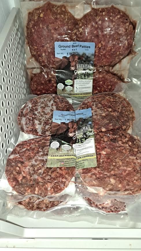 Beef Hamburger Patties, 1/4 Lb