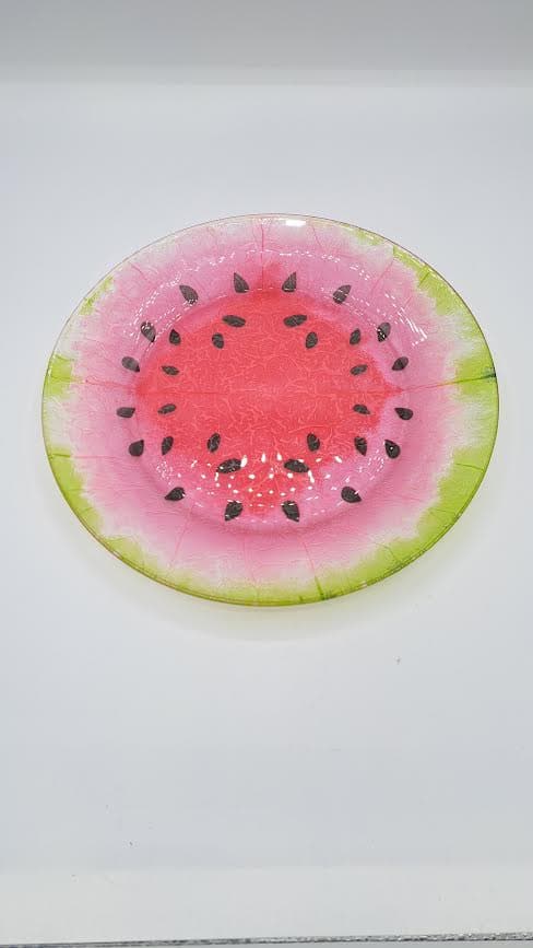 Gemstone Designs 047 Decorated Drip Plates, large