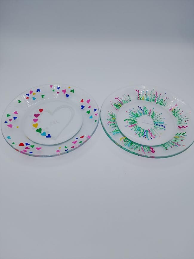 Gemstone Designs 047 Decorated Drip Plates, small