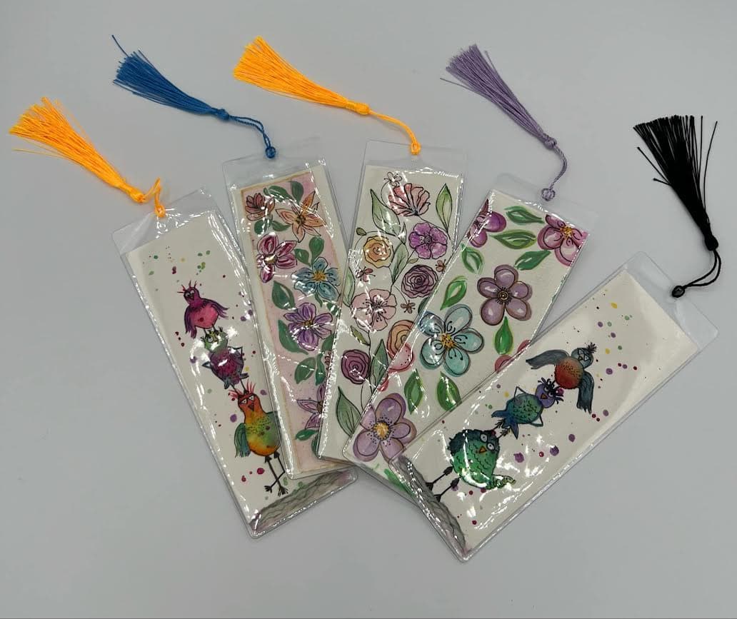 Gemstone Designs 047 Hand Painted Bookmarks